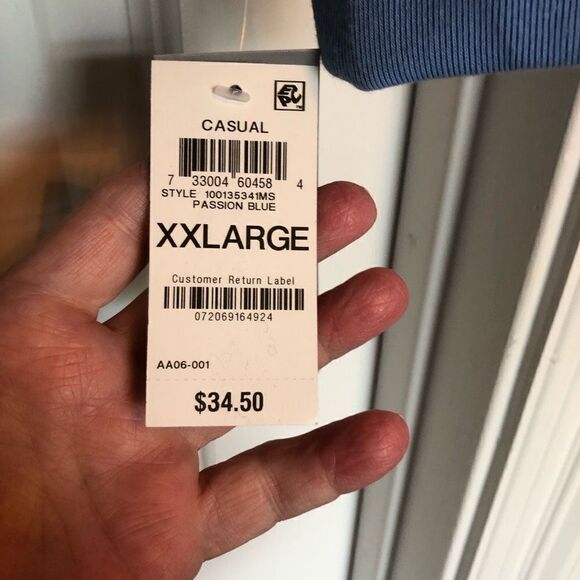 IDEOLOGY - L Sz XXL Off Duty Fleece Pullover Hoodie in Passion Blue Comfy & NWT! - Picture 8 of 15